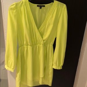 Lime green dress